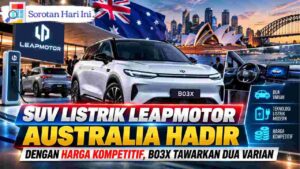 SUV Listrik Leapmotor Australia Hadir dengan Harga Kompetitif, B03X Tawarkan Dua Varian