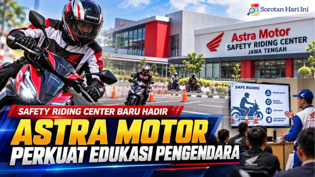 Safety Riding Center Baru Hadir, Astra Motor Perkuat Edukasi Pengendara