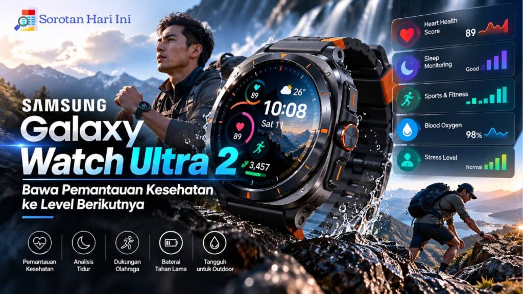 Samsung Galaxy Watch Ultra 2 Bawa Pemantauan Kesehatan ke Level Berikutnya