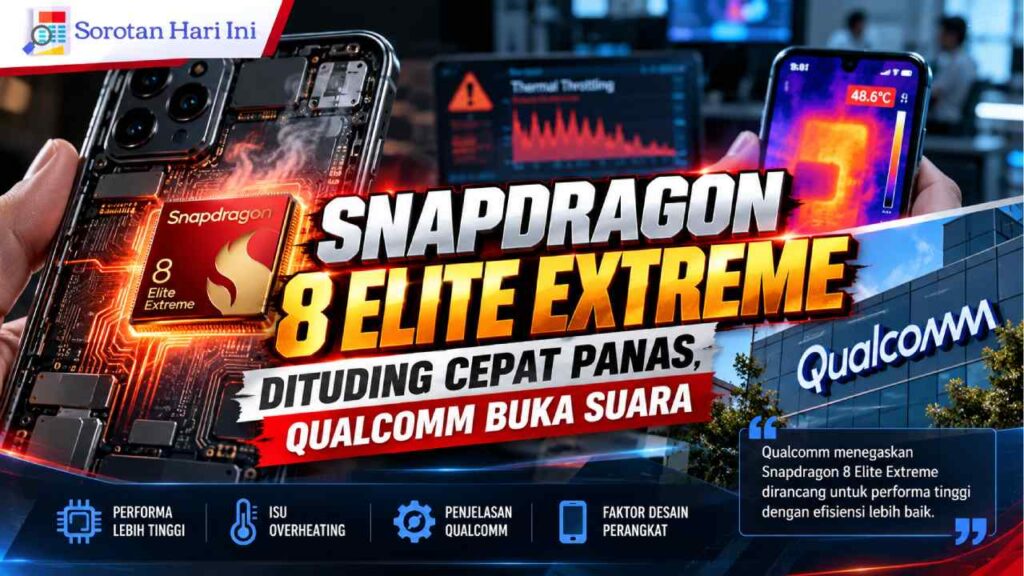 Snapdragon 8 Elite Extreme Dituding Cepat Panas, Qualcomm Buka Suara