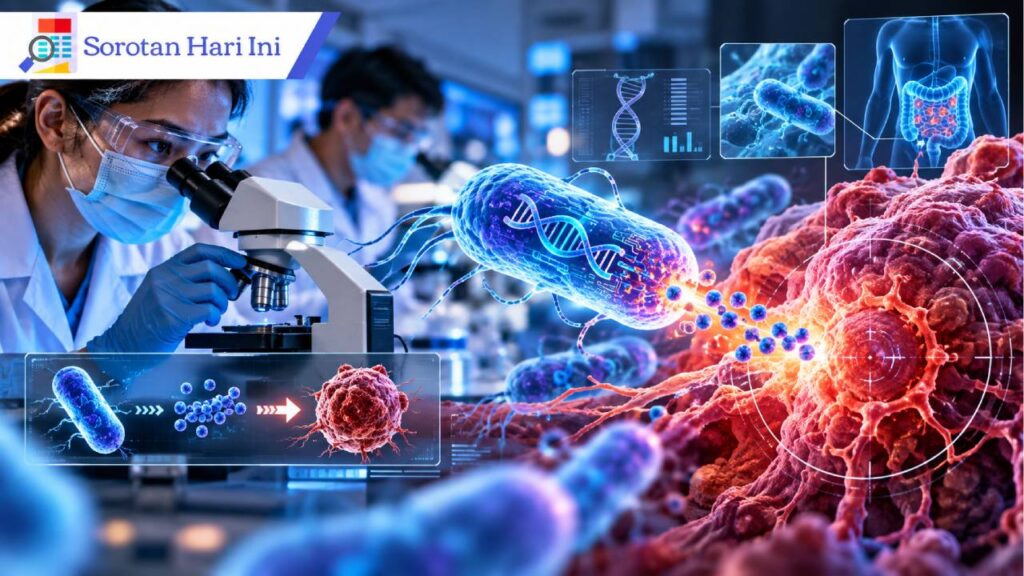 Terobosan Baru Kanker, Probiotik Rekayasa Genetik Mulai Diuji sebagai Terapi