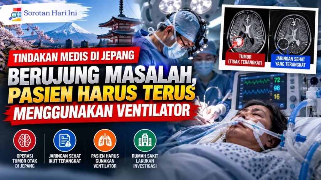 Tindakan Medis di Jepang Berujung Masalah, Pasien Harus Terus Menggunakan Ventilator