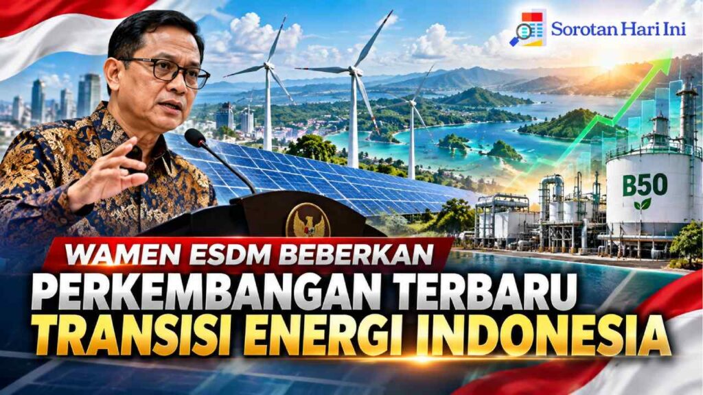 Wamen ESDM Beberkan Perkembangan Terbaru Transisi Energi Indonesia