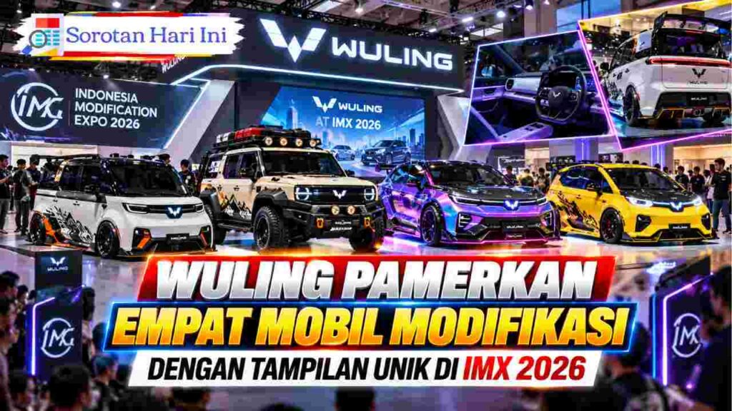 Wuling Pamerkan Empat Mobil Modifikasi dengan Tampilan Unik di IMX 2026
